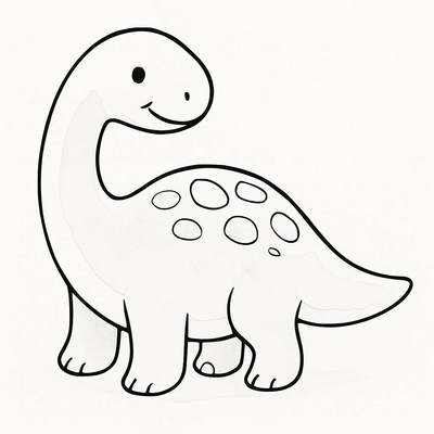 Cute Dinosaur Coloring Pages for Kids 2026 in Various Styles
