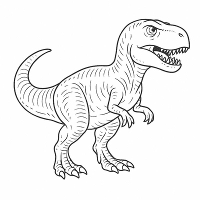 Cute Dinosaur Coloring Pages for Kids 2026 in Various Styles