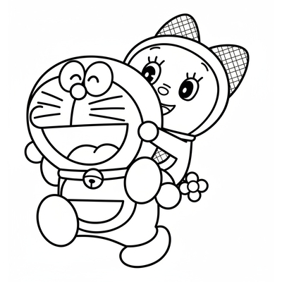 Cute Doraemon Coloring Pages in Various Styles Kids Love 2026