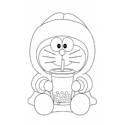 Cute Doraemon Coloring Pages in Various Styles Kids Love 2026