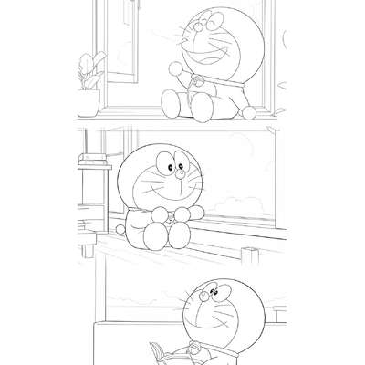 Cute Doraemon Coloring Pages in Various Styles Kids Love 2026