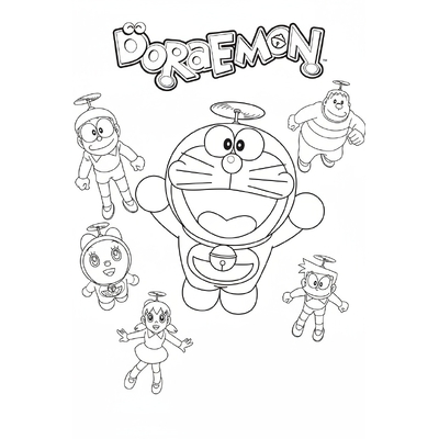 Cute Doraemon Coloring Pages in Various Styles Kids Love 2026