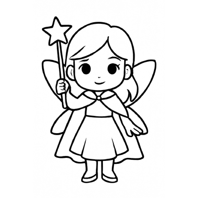 Doll Coloring Pages for Kids – Cute Printable PDF Sheets