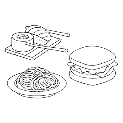 Food Coloring Pages 2026 Kids Will Love
