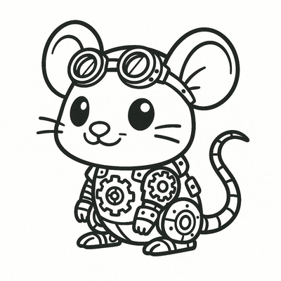 Mouse Coloring Pages for Kids 2026 – Easy-to-Download PDF Sheets