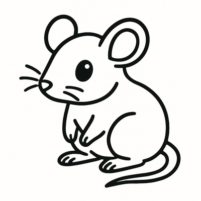 Mouse Coloring Pages for Kids 2026 – Easy-to-Download PDF Sheets