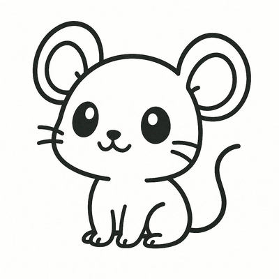 Mouse Coloring Pages for Kids 2026 – Easy-to-Download PDF Sheets