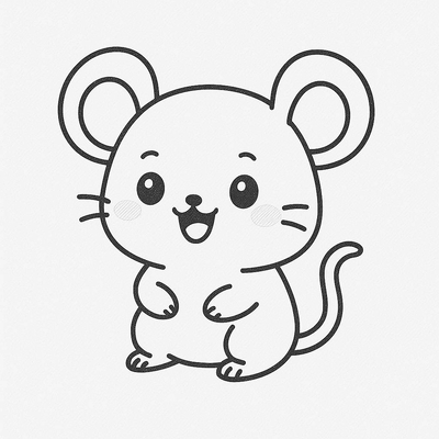 Mouse Coloring Pages for Kids 2026 – Easy-to-Download PDF Sheets