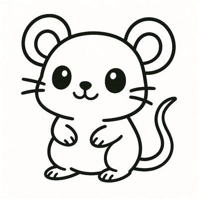 Mouse Coloring Pages for Kids 2026 – Easy-to-Download PDF Sheets