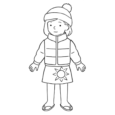 Paper Doll Coloring Pages 2026 Kids Will Absolutely Love