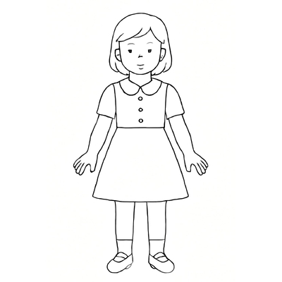 Paper Doll Coloring Pages 2026 Kids Will Absolutely Love