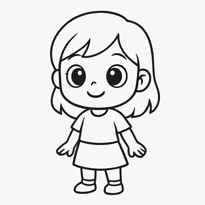 People Coloring Pages for Kids 2026 – Easy-to-Download PDF Sheets