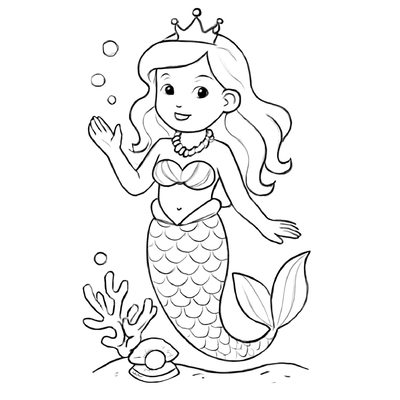 Princess Coloring Pages for Kids – Beautiful and Adorable Designs