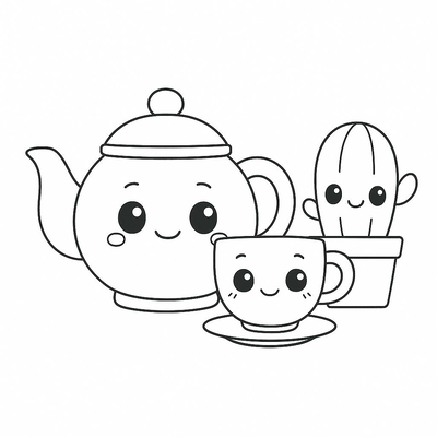 Simple Coloring Pages for Kids 2026 - PDF Coloring Sheets