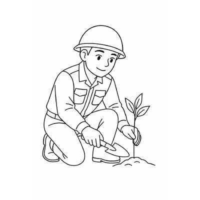 Soldier Coloring Collection 2026 – Meaningful and Inspiring Pages for Kids
