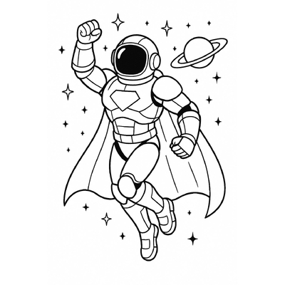 Superhero Coloring Pages for Kids to Boost Brain Development 2026