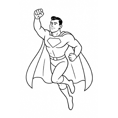 Superhero Coloring Pages for Kids to Boost Brain Development 2026