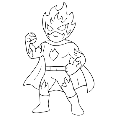 Superhero Coloring Pages for Kids to Boost Brain Development 2026