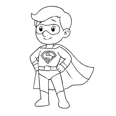Superhero Coloring Pages for Kids to Boost Brain Development 2026