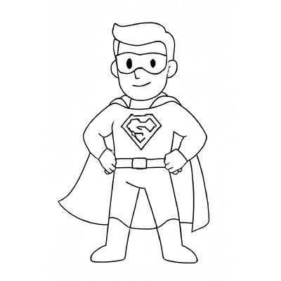 Superhero Coloring Pages for Kids to Boost Brain Development 2026