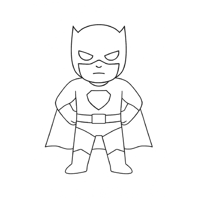 Superhero Coloring Pages for Kids to Boost Brain Development 2026