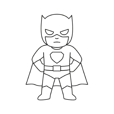 Superhero Coloring Pages for Kids to Boost Brain Development 2026