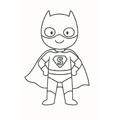 Superhero Coloring Pages for Kids to Boost Brain Development 2026