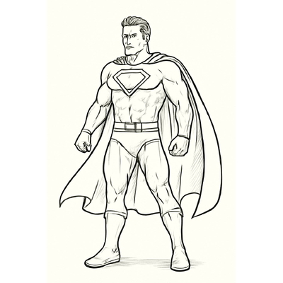 Superhero Coloring Pages for Kids to Boost Brain Development 2026