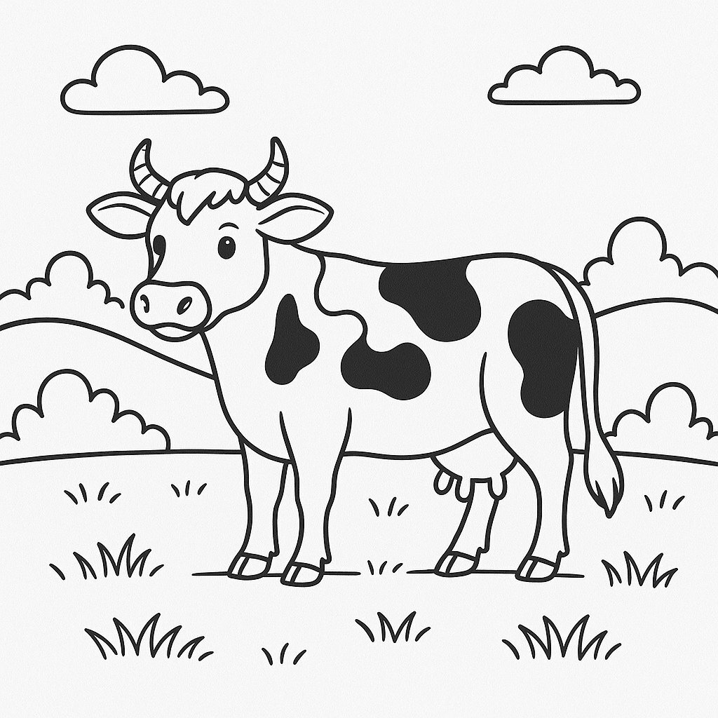 Countryside Cow