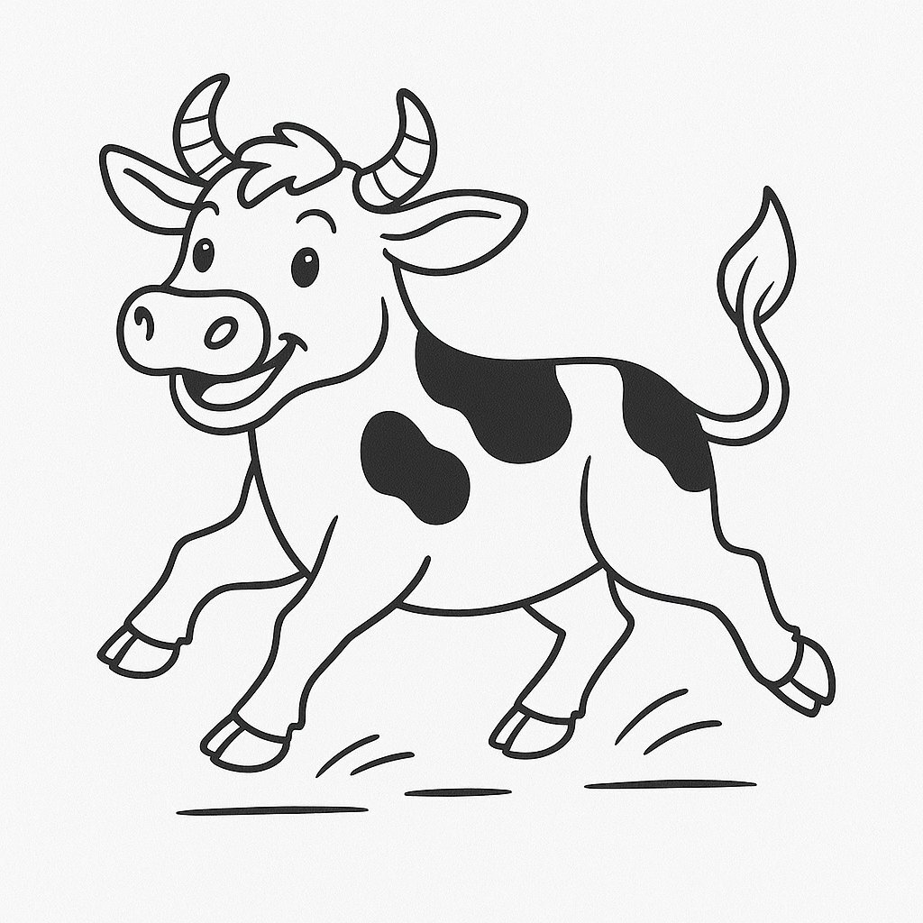 Cow Coloring Pages 2026 - Farm Animal Coloring Sheets for Kids PDF