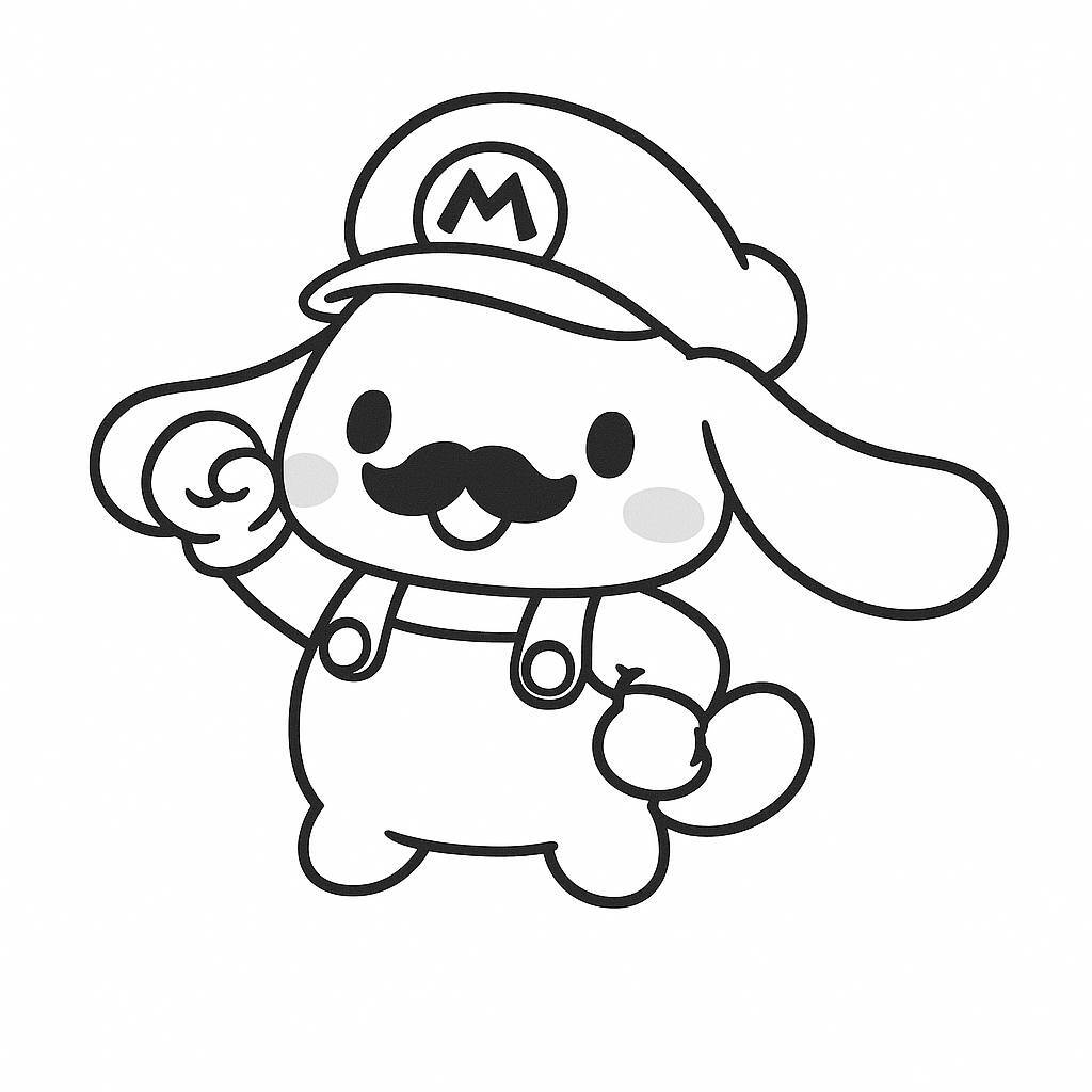 Cute Cinnamoroll Coloring Pages for Kids 2026