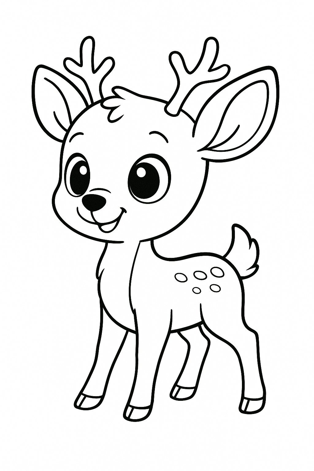 Cartoon Deer Style