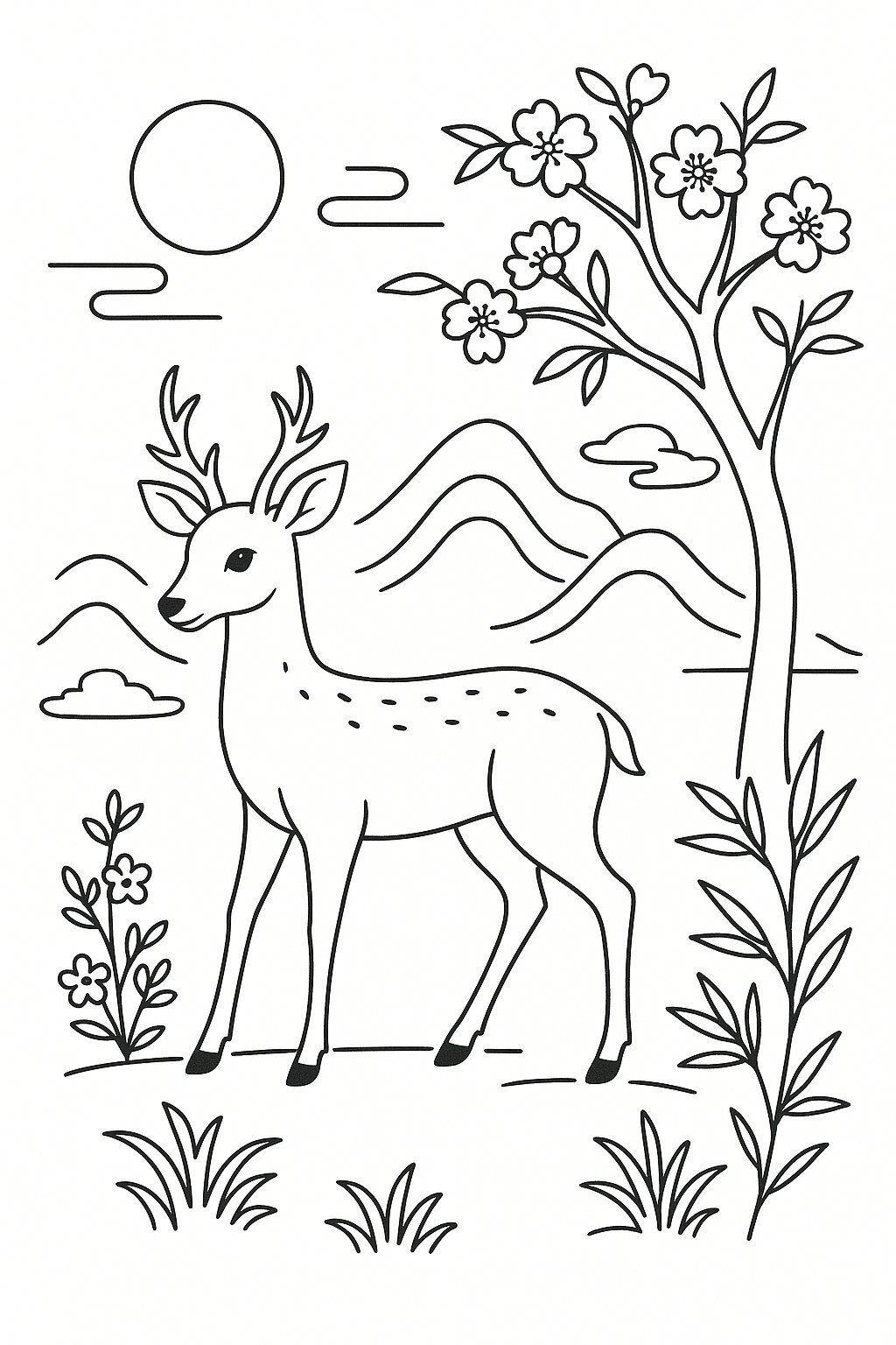 Asian Deer Style