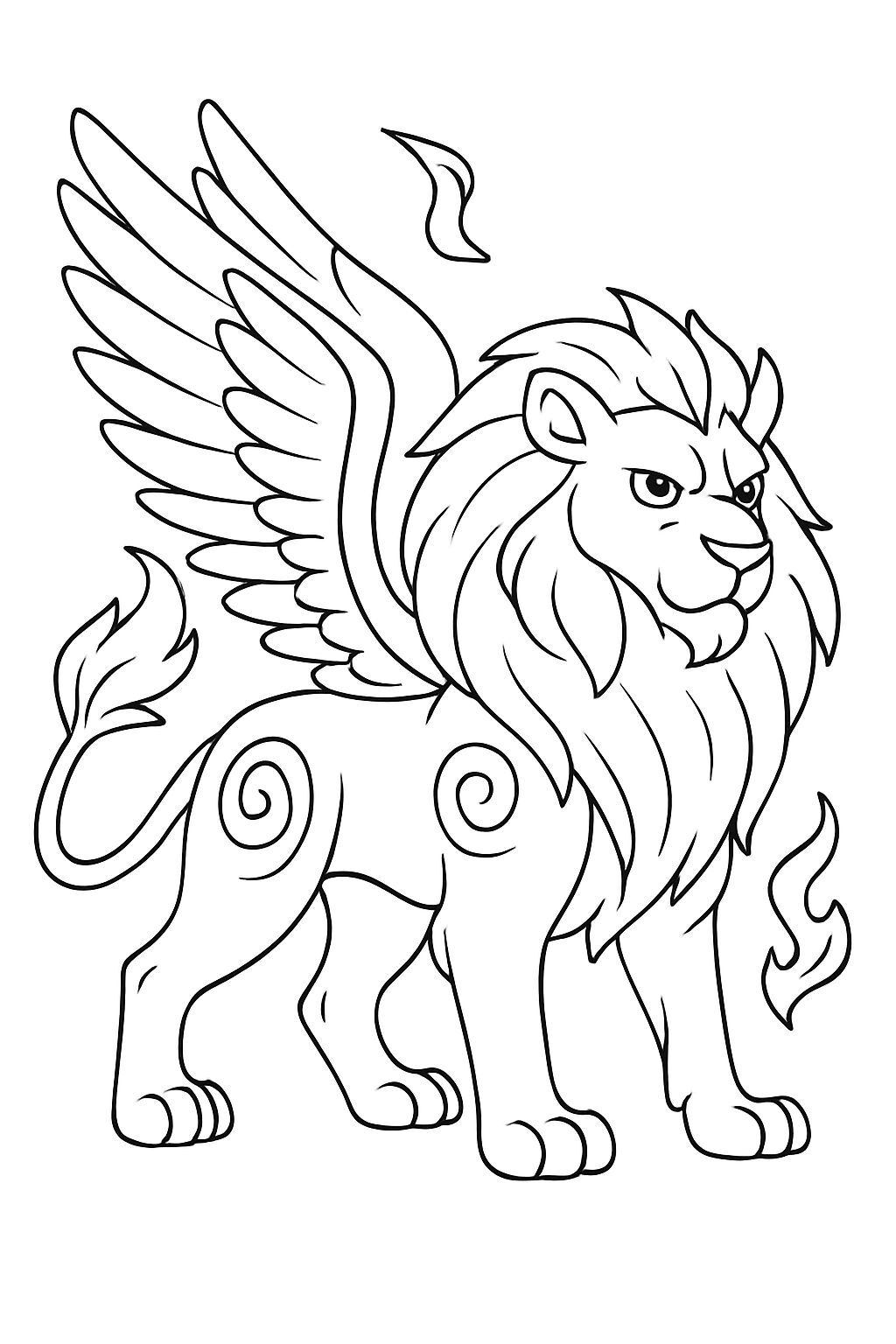 Mythical Lion