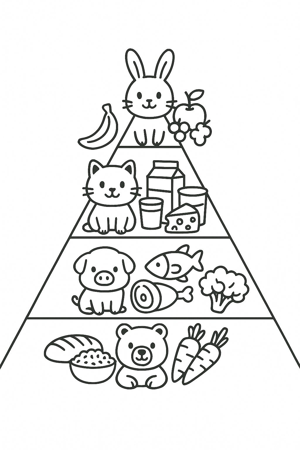 Nutrition Tower with Animals