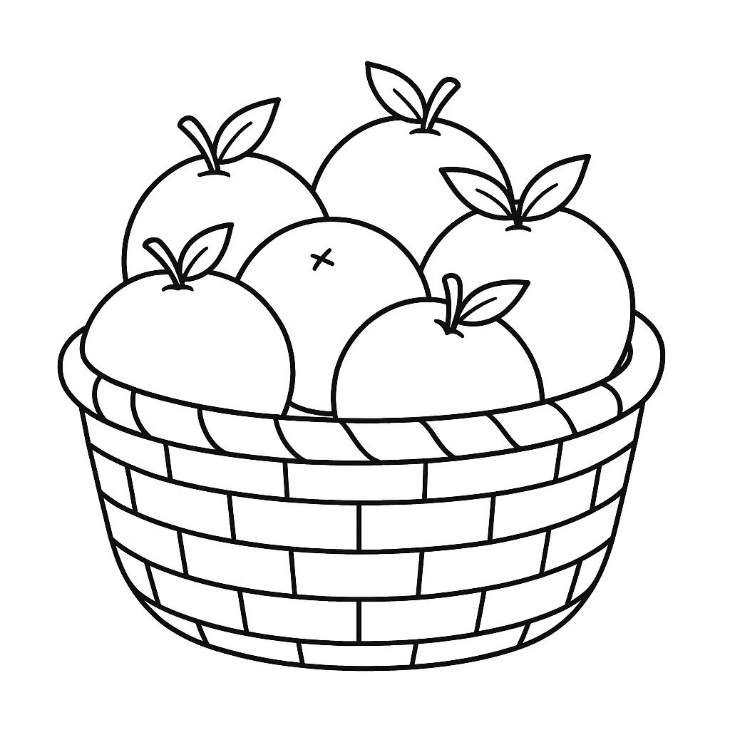 Basket of Oranges