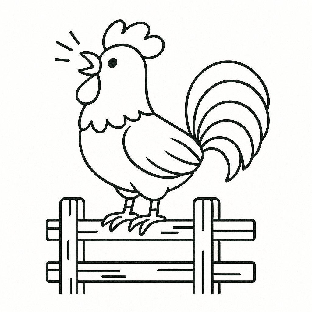 Farm Rooster