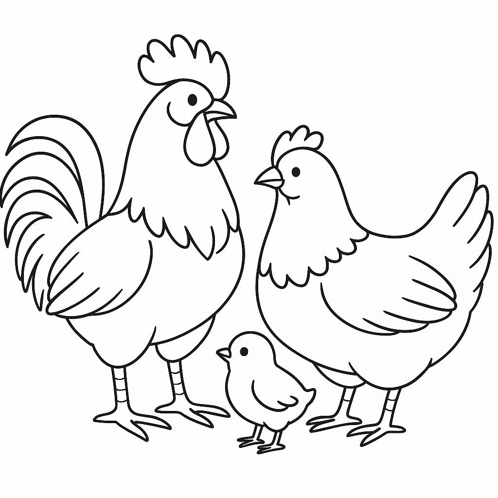 Family Rooster