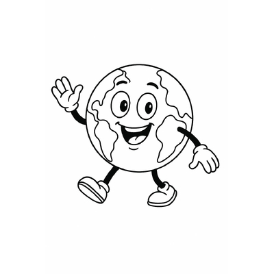 Beautiful Earth Coloring Pages for Kids 2026 - Creative and Educational