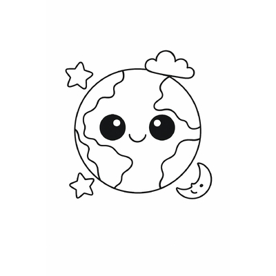 Beautiful Earth Coloring Pages for Kids 2026 - Creative and Educational