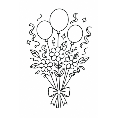 Best Flower Bouquet Coloring Pages for Kids 2026 - Creative and Beautiful