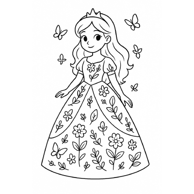 Creative Princess Coloring Pictures for Kids 2026 - Beautiful and Fun