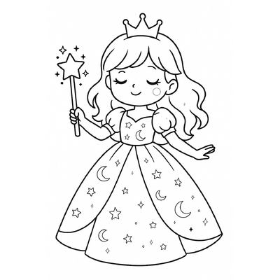 Creative Princess Coloring Pictures for Kids 2026 - Beautiful and Fun