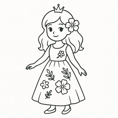Creative Princess Coloring Pictures for Kids 2026 - Beautiful and Fun