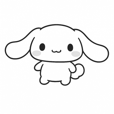 Cute Cinnamoroll Coloring Pages for Kids 2026