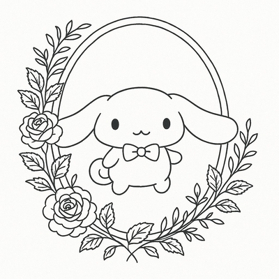 Cute Cinnamoroll Coloring Pages for Kids 2026
