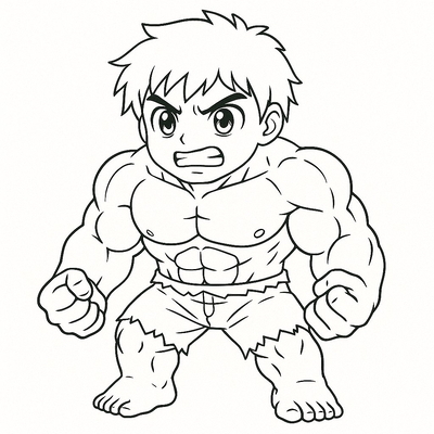 Hulk Coloring Pages for Kids – The Incredible Green Giant 2026
