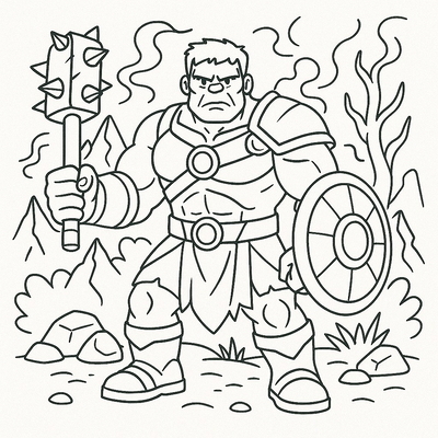 Hulk Coloring Pages for Kids – The Incredible Green Giant 2026