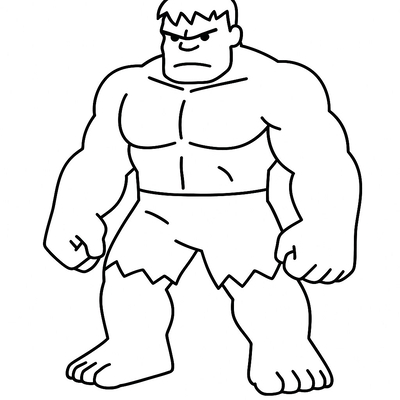 Hulk Coloring Pages for Kids – The Incredible Green Giant 2026