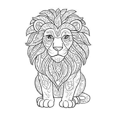 Lion Coloring Pages 2026 - Animal Coloring Sheets for Kids PDF